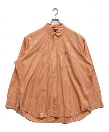 RALPH LAUREN（ラルフローレン）の古着「ボタンダウンシャツ」｜オレンジ