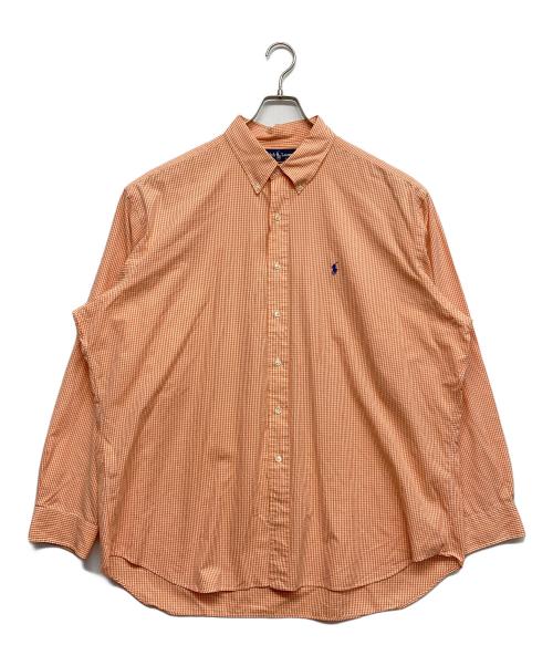 RALPH LAUREN（ラルフローレン）RALPH LAUREN (ラルフローレン) ボタンダウンシャツ オレンジ サイズ:XXLの古着・服飾アイテム