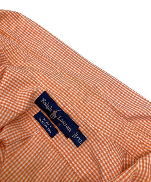 RALPH LAUREN（ラルフローレン）RALPH LAUREN (ラルフローレン) ボタンダウンシャツ オレンジ サイズ:XXLの古着・服飾アイテム