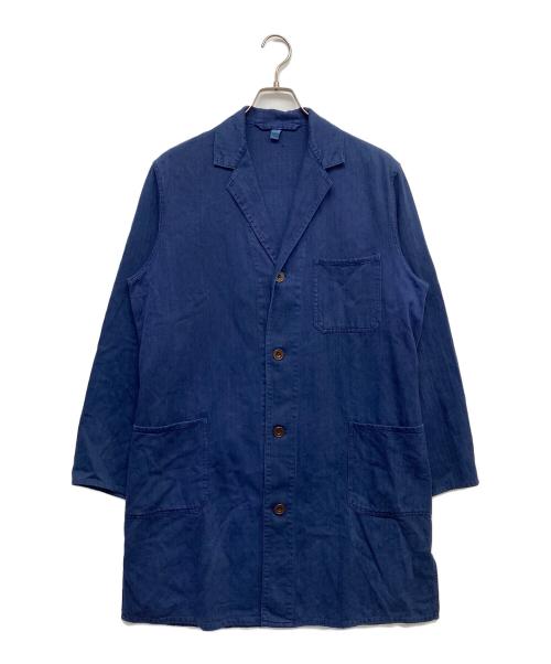 古着（フルギ）古着 (フルギ) アトリエコート ブルー サイズ:48の古着・服飾アイテム