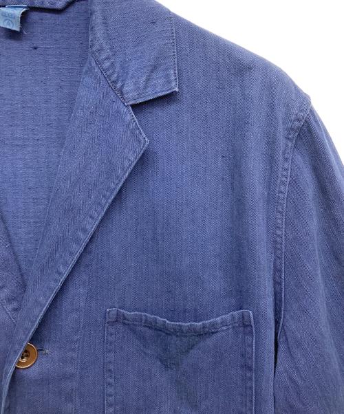 古着（フルギ）古着 (フルギ) アトリエコート ブルー サイズ:48の古着・服飾アイテム