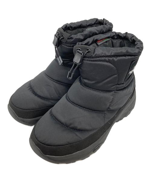 THE NORTH FACE（ザ ノース フェイス）THE NORTH FACE (ザ ノース フェイス) ヌプシ ブーティ ウォータープルーフ ロゴ ショート ブラック サイズ:25の古着・服飾アイテム