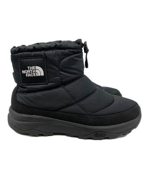 THE NORTH FACE（ザ ノース フェイス）THE NORTH FACE (ザ ノース フェイス) ヌプシ ブーティ ウォータープルーフ ロゴ ショート ブラック サイズ:25の古着・服飾アイテム
