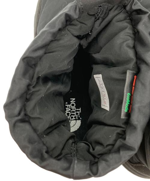 THE NORTH FACE（ザ ノース フェイス）THE NORTH FACE (ザ ノース フェイス) ヌプシ ブーティ ウォータープルーフ ロゴ ショート ブラック サイズ:25の古着・服飾アイテム