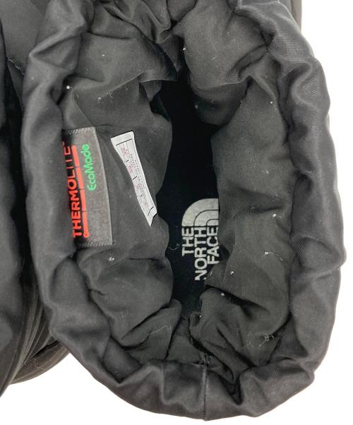 THE NORTH FACE（ザ ノース フェイス）THE NORTH FACE (ザ ノース フェイス) ヌプシ ブーティ ウォータープルーフ ロゴ ショート ブラック サイズ:25の古着・服飾アイテム