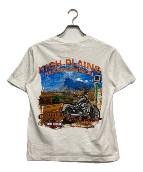 HARLEY-DAVIDSON（ハーレーダビッドソン）HARLEY-DAVIDSON (ハーレーダビッドソン) プリントTシャツ ホワイト サイズ:Sの古着・服飾アイテム