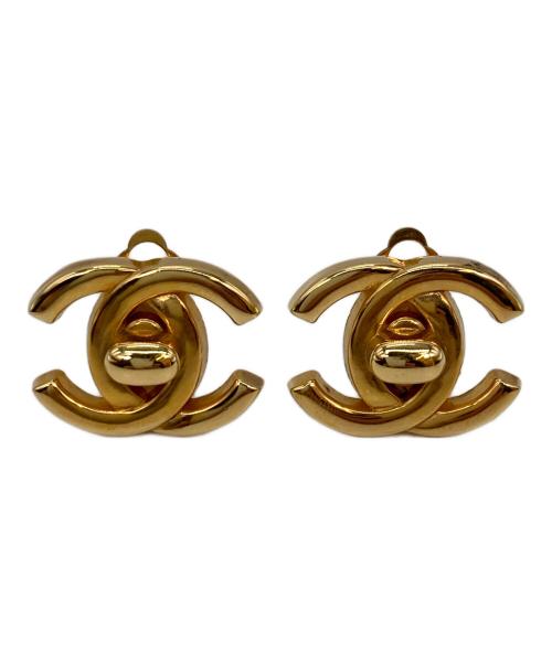 CHANEL（シャネル）CHANEL (シャネル) ココマークイヤリング ゴールドの古着・服飾アイテム