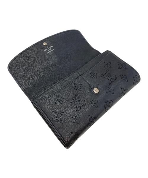 LOUIS VUITTON（ルイ ヴィトン）LOUIS VUITTON (ルイ ヴィトン) 長財布 ブラックの古着・服飾アイテム