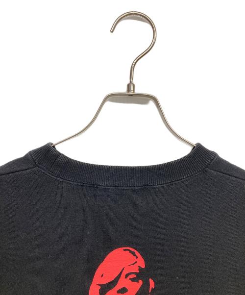 Hysteric Glamour（ヒステリックグラマー）Hysteric Glamour (ヒステリックグラマー) クルーネックスウェット ブラック サイズ:Lの古着・服飾アイテム