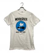 FRUIT OF THE LOOMフルーツオブザルーム）の古着「グレイトフルデッド ウッドストックTシャツ」｜ホワイト