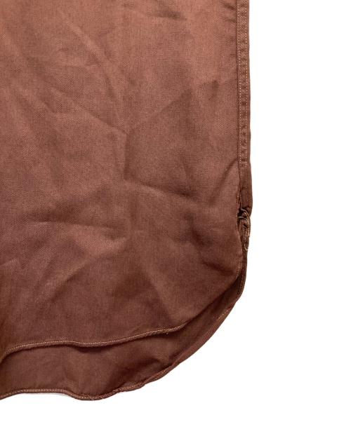 TOWN CRAFT（タウンクラフト）TOWN CRAFT (タウンクラフト) 40s レーヨンシャツ ブラウン サイズ:FREEの古着・服飾アイテム