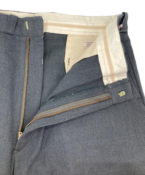 BLACK BEAR（ブラックベア）BLACK BEAR (ブラックベア) 50ｓ ウールワークパンツ グレー サイズ:W38の古着・服飾アイテム