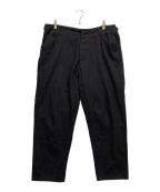 L’ANTI-CHERランチシェール）の古着「フレンチチャイナパンツ」｜ブラック