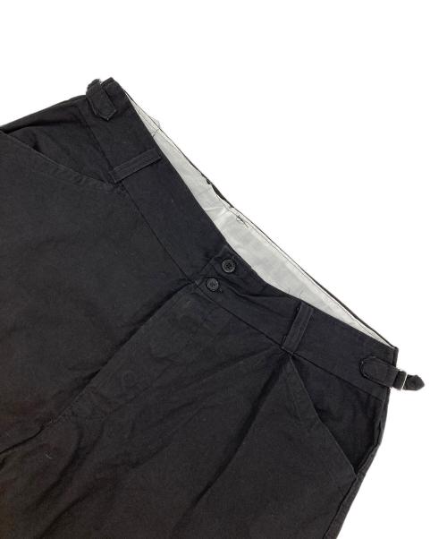 L’ANTI-CHER（ランチシェール）L’ANTI-CHER (ランチシェール) フレンチチャイナパンツ ブラック サイズ:64の古着・服飾アイテム