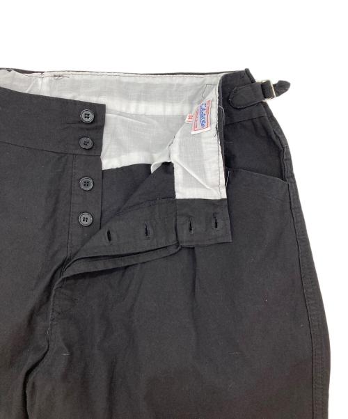 L’ANTI-CHER（ランチシェール）L’ANTI-CHER (ランチシェール) フレンチチャイナパンツ ブラック サイズ:64の古着・服飾アイテム