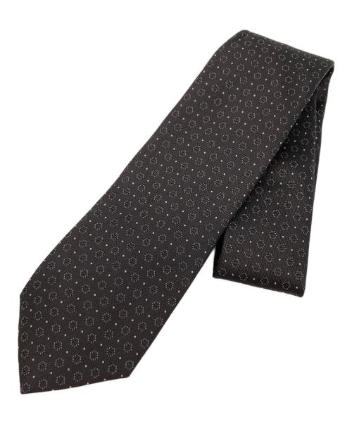 GUCCI（グッチ）GUCCI (グッチ) シルクネクタイ ブラウン サイズ:無しの古着・服飾アイテム