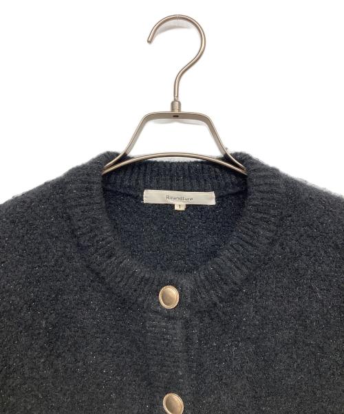 Rirandture（リランドチュール）Rirandture (リランドチュール) ニットジャケット ブラック サイズ:1の古着・服飾アイテム