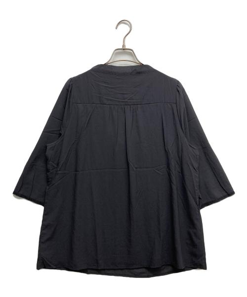 KUMIKYOKU（クミキョク）KUMIKYOKU (クミキョク) ボウタイブラウス ネイビー サイズ:7の古着・服飾アイテム