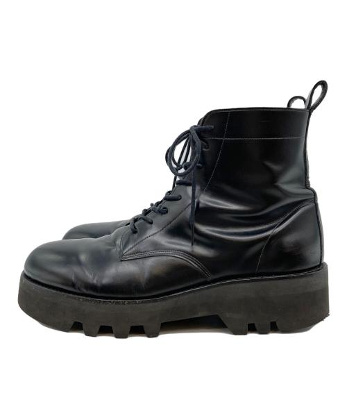 LAD MUSICIAN（ラッドミュージシャン）LAD MUSICIAN (ラッドミュージシャン) LACE UP BOOTS ブラック サイズ:44の古着・服飾アイテム