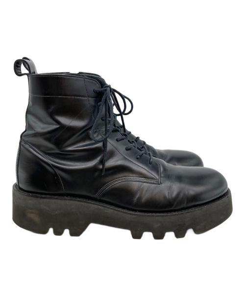 LAD MUSICIAN（ラッドミュージシャン）LAD MUSICIAN (ラッドミュージシャン) LACE UP BOOTS ブラック サイズ:44の古着・服飾アイテム