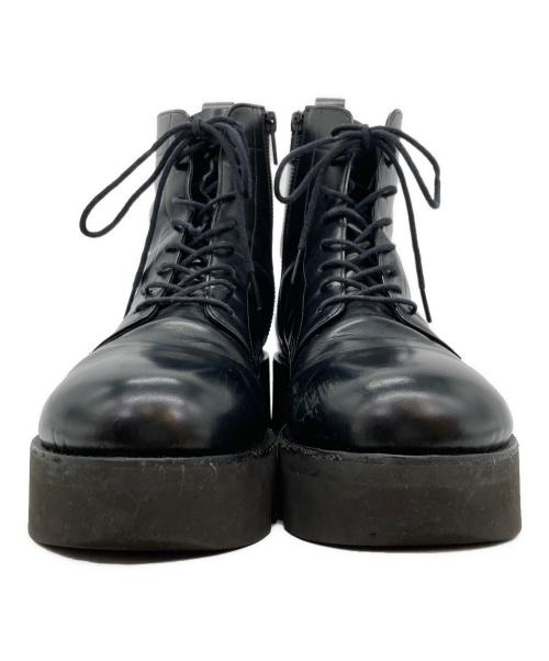 LAD MUSICIAN（ラッドミュージシャン）LAD MUSICIAN (ラッドミュージシャン) LACE UP BOOTS ブラック サイズ:44の古着・服飾アイテム