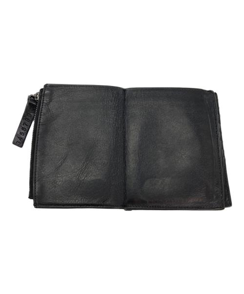 Maison Margiela（メゾンマルジェラ）Maison Margiela (メゾンマルジェラ) 2つ折り財布 ブラックの古着・服飾アイテム