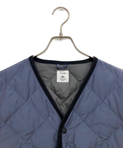TAION（タイオン）TAION (タイオン) JOURNAL STANDARD relume (ジャーナルスタンダード レリューム) 別注キルティングジャケット ネイビー サイズ:2の古着・服飾アイテム