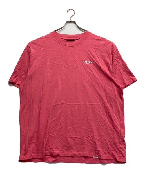 REPRESENT（リプレゼント）REPRESENT (リプレゼント) プリントTシャツ ピンク サイズ:XXLの古着・服飾アイテム