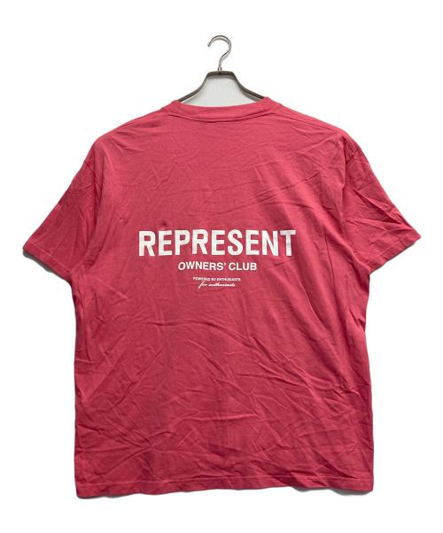 REPRESENT（リプレゼント）REPRESENT (リプレゼント) プリントTシャツ ピンク サイズ:XXLの古着・服飾アイテム