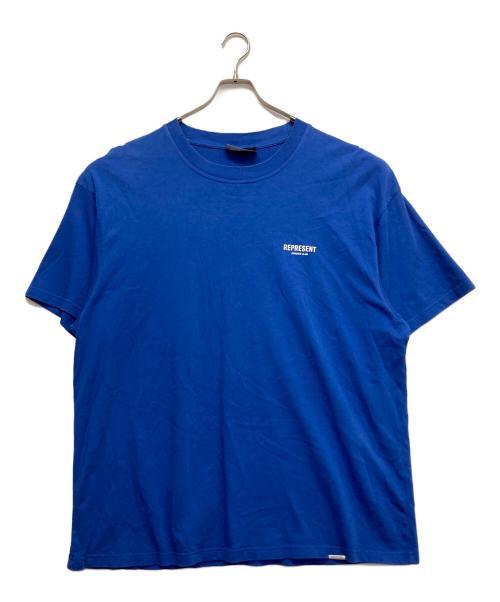 REPRESENT（リプレゼント）REPRESENT (リプレゼント) プリントTシャツ ブルー サイズ:XXLの古着・服飾アイテム