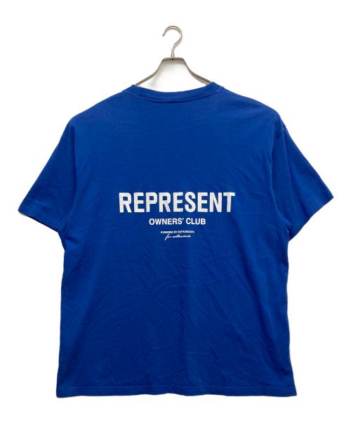 REPRESENT（リプレゼント）REPRESENT (リプレゼント) プリントTシャツ ブルー サイズ:XXLの古着・服飾アイテム