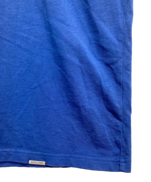 REPRESENT（リプレゼント）REPRESENT (リプレゼント) プリントTシャツ ブルー サイズ:XXLの古着・服飾アイテム