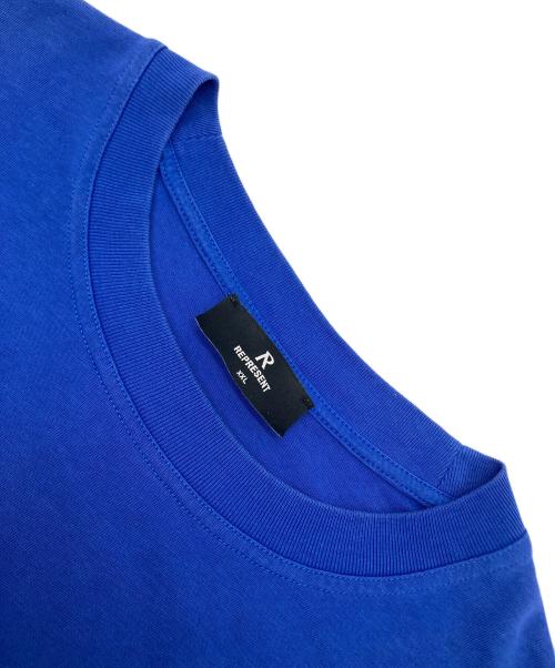 REPRESENT（リプレゼント）REPRESENT (リプレゼント) プリントTシャツ ブルー サイズ:XXLの古着・服飾アイテム