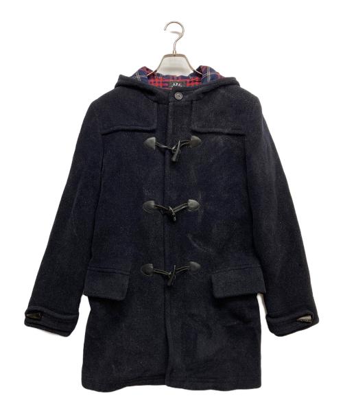 A.P.C.（アーペーセー）A.P.C. (アーペーセー) ウール混コート ネイビー サイズ:XSの古着・服飾アイテム