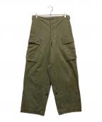 オランダ軍オランダグン）の古着「50‘ｓオランダ軍カーゴパンツ」｜グリーン
