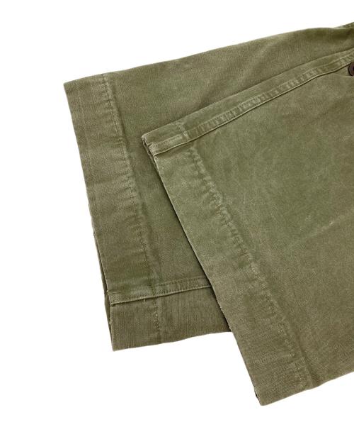 オランダ軍（オランダグン）オランダ軍 (オランダグン) 50‘ｓオランダ軍カーゴパンツ グリーン サイズ:W78の古着・服飾アイテム
