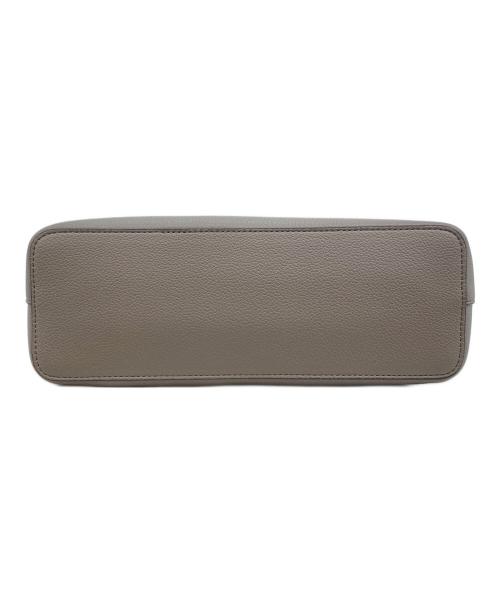 UNITED ARROWS TOKYO（ユナイテッドアローズトウキョウ）UNITED ARROWS TOKYO (ユナイテッドアローズトウキョウ) VERTICAL ベーシック トートバッグ グレー×イエローの古着・服飾アイテム