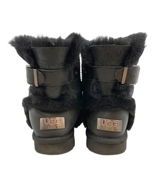 UGG（アグ）UGG (アグ) エアハート シープスキンブーツ ブラック サイズ:23の古着・服飾アイテム