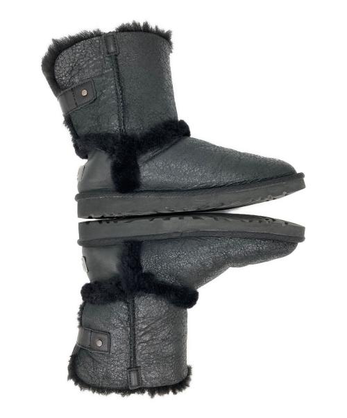 UGG（アグ）UGG (アグ) エアハート シープスキンブーツ ブラック サイズ:23の古着・服飾アイテム