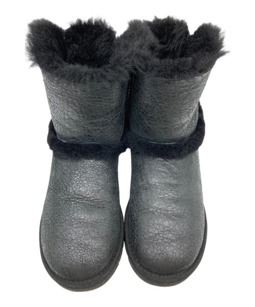 UGG（アグ）UGG (アグ) エアハート シープスキンブーツ ブラック サイズ:23の古着・服飾アイテム
