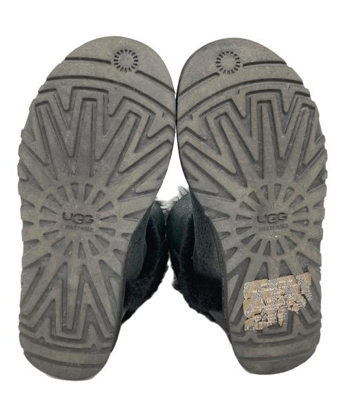 UGG（アグ）UGG (アグ) エアハート シープスキンブーツ ブラック サイズ:23の古着・服飾アイテム