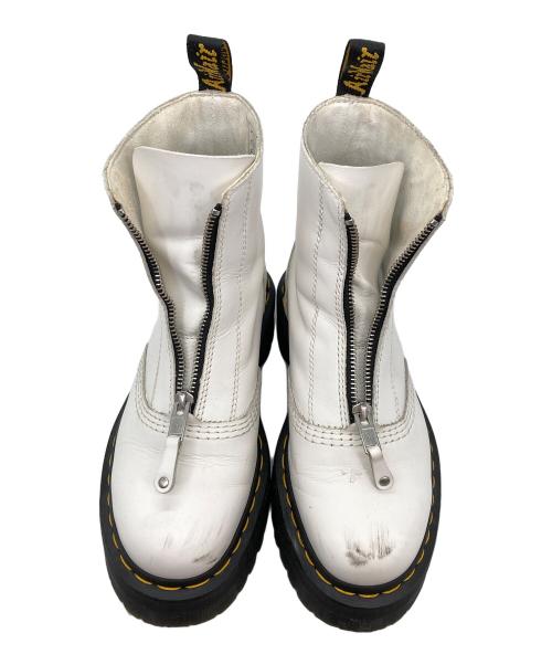 Dr.Martens（ドクターマーチン）Dr.Martens (ドクターマーチン) ジップアップブーツ ホワイト サイズ:UK5の古着・服飾アイテム