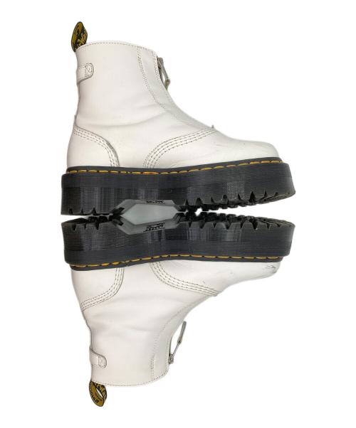 Dr.Martens（ドクターマーチン）Dr.Martens (ドクターマーチン) ジップアップブーツ ホワイト サイズ:UK5の古着・服飾アイテム