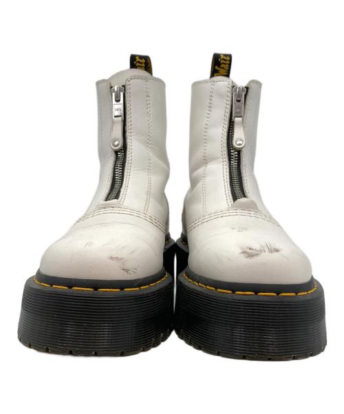 Dr.Martens（ドクターマーチン）Dr.Martens (ドクターマーチン) ジップアップブーツ ホワイト サイズ:UK5の古着・服飾アイテム