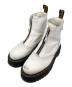 Dr.Martens（ドクターマーチン）の古着「ジップアップブーツ」｜ホワイト