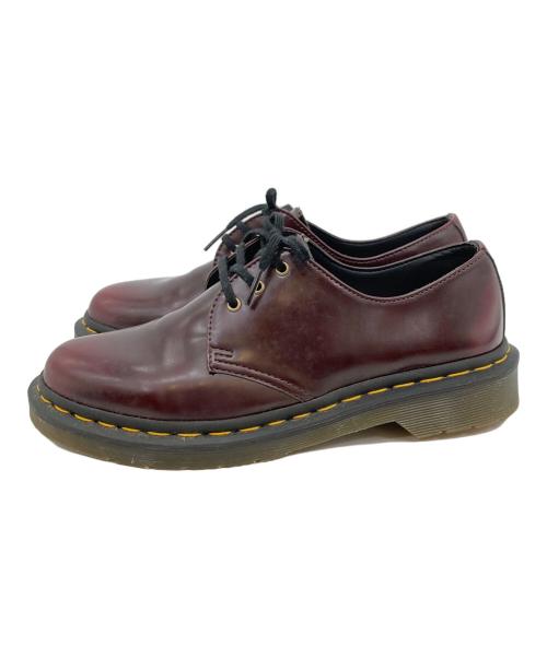 Dr.Martens（ドクターマーチン）Dr.Martens (ドクターマーチン) 3ホールシューズ レッド サイズ:UK5の古着・服飾アイテム