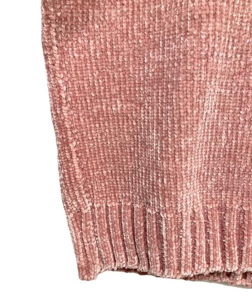 KITH（キス）KITH (キス) ニットパーカー プルオーバー ピンク サイズ:Lの古着・服飾アイテム