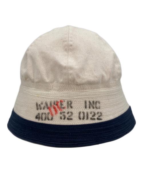 waiper（ワイパー）WAIPER (ワイパー) U.S.NAVY セーラーハット アイボリー サイズ:Lの古着・服飾アイテム
