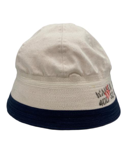 waiper（ワイパー）WAIPER (ワイパー) U.S.NAVY セーラーハット アイボリー サイズ:Lの古着・服飾アイテム
