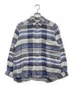 ERMENEGILDO ZEGNAエルメネジルド・ゼニア）の古着「リネンシャツ」｜パープル